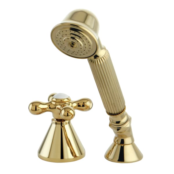 Transfer Valve Set For Roman, Tub Filler, Polished Brass